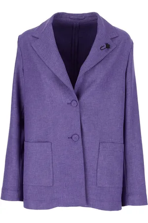 LARDINI Patch pocket blazer