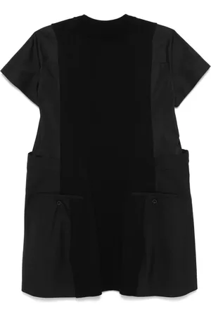 SACAI Panelled mini dress