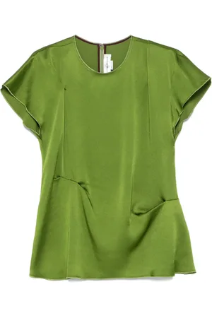 Victoria Beckham Pleat-detail top