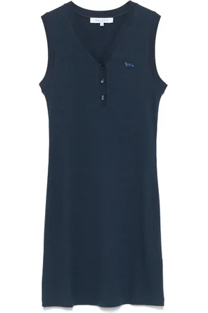 Maison Kitsuné Baby Fox-patch mini dress