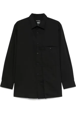 Y-3 Pleated pocket shirt