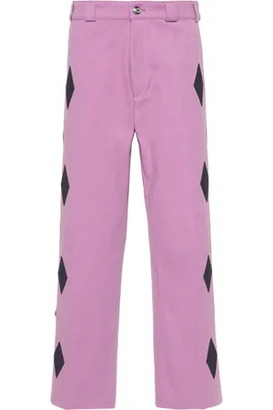 Bluemarble Bead-embellished straight trousers