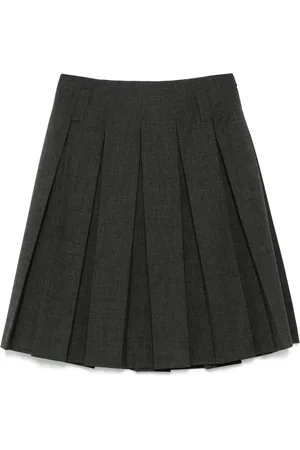 Prada Pleated mini skirt