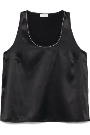 PESERICO SIGN Ball chain-detailed tank top