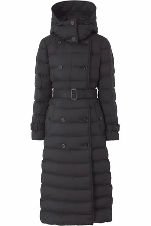 Burberry Detachable-hood padded coat