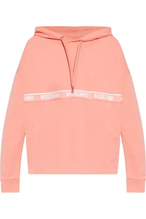 Moschino Logo-embroidered hoodie