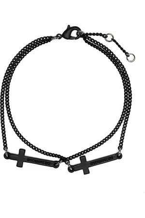 Dsquared2 Layered cross charm bracelet