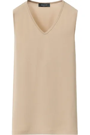 Fabiana Filippi Beaded-trim sablé vest