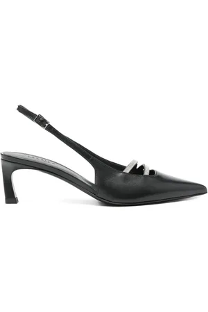 PESERICO SIGN 55mm slingback leather pumps