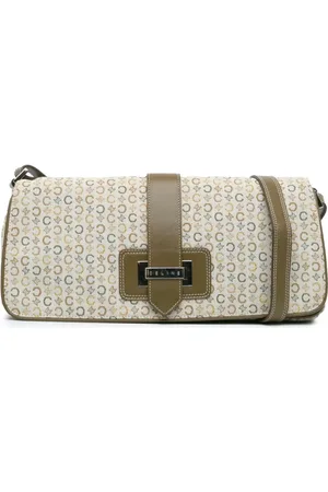 Céline 20th Century C Macadam Canvas crossbody bag