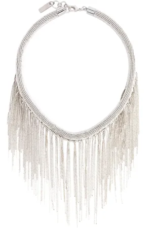 PESERICO SIGN Fringed necklace