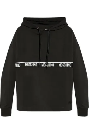 Moschino Logo-embroidered hoodie