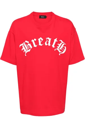 Breathe 3d logo-print t-shirt