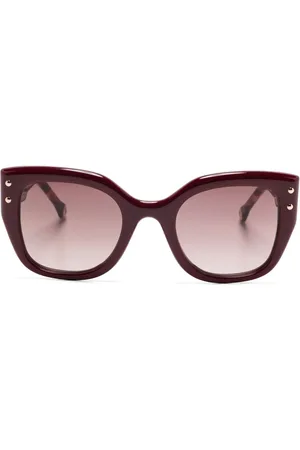 Carolina Herrera Butterfly-frame sunglasses