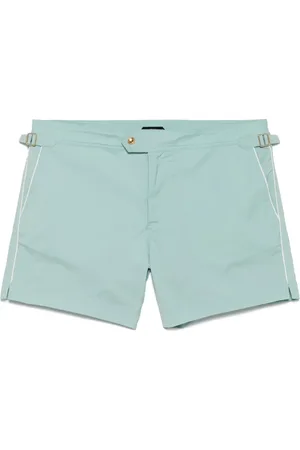 Tom Ford Contrast-trim swim shorts