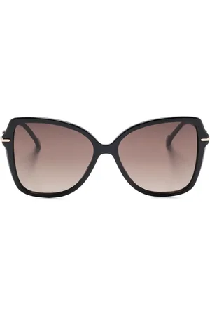 Carolina Herrera Butterfly-frame sunglasses