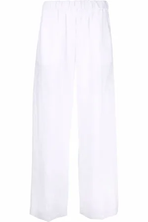 Aspesi Elasticated straight-leg trousers