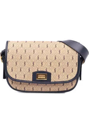 Saint Laurent 2019 Small Canvas Monogram All Over crossbody bag