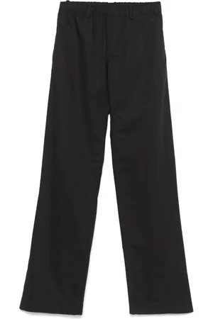 Nº21 Cotton wide-leg trousers