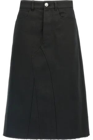 Jil Sander Denim midi skirt