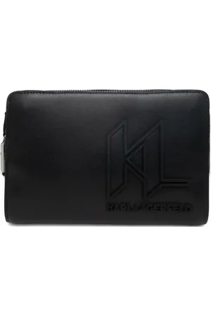 Karl Lagerfeld Logo-embossed belt bag