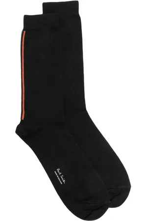 Paul Smith Artist stripe-detail cotton socks