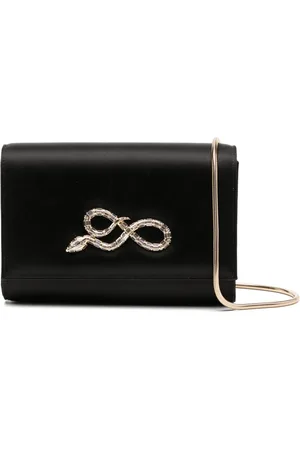 RENE CAOVILLA Crystal-embellised crossbody bag
