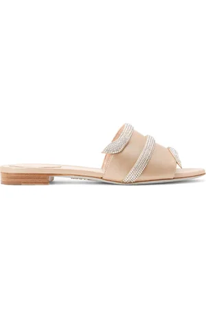 RENE CAOVILLA Crystal-embellished sandals