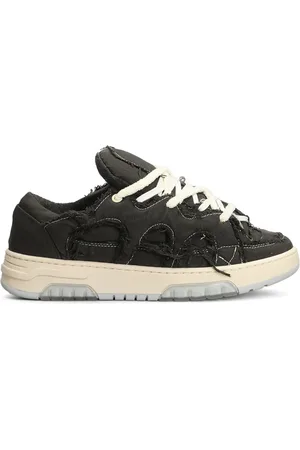 PAURA Ripped-detailing sneakers