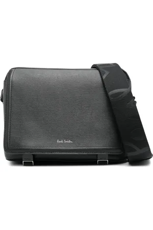 Paul Smith Embossed-leather messenger bag