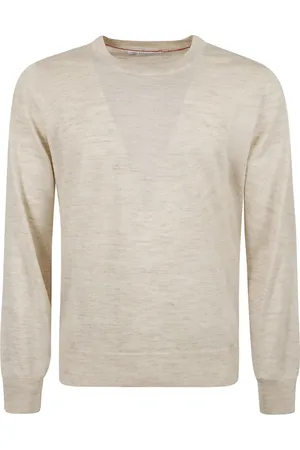 Brunello Cucinelli Crew-neck fine-knit sweater