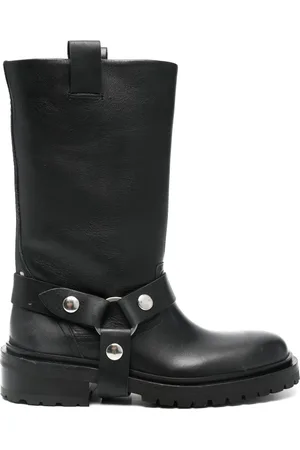 Golden Goose Leather biker boots