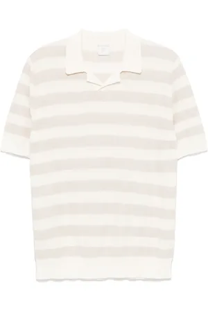 ELEVENTY Striped polo shirt