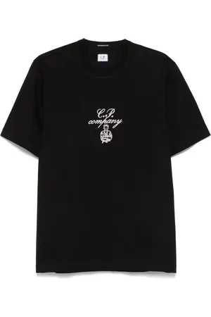C.P. Company Logo-embroidered T-shirt