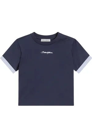 Dolce & Gabbana Striped-edge T-shirt