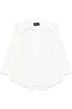 Simone Rocha Sailor-collar puff-sleeves shirt