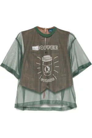 Kolor Graphic-print top