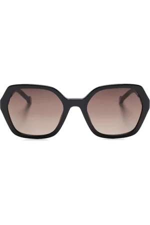 Carolina Herrera Geometric-frame sunglasses