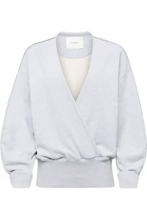 J.W.Anderson Rounded wrap-front sweatshirt