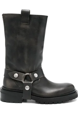 Golden Goose Leather biker boots