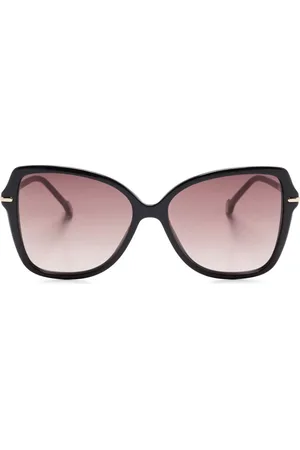 Carolina Herrera Butterfly-frame sunglasses