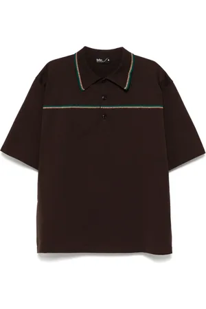 Kolor Striped polo shirt