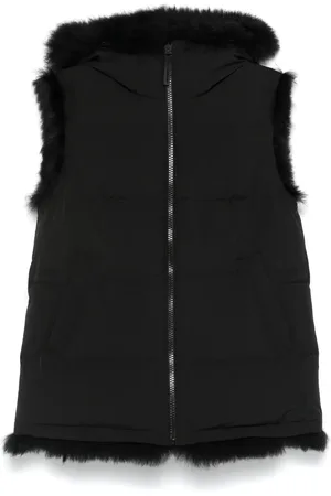 YVES SALOMON Reversible gilet