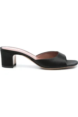 PARIS TEXAS 50mm satin sandals