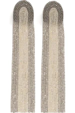 Fabiana Filippi Bead-chain chandelier earrings