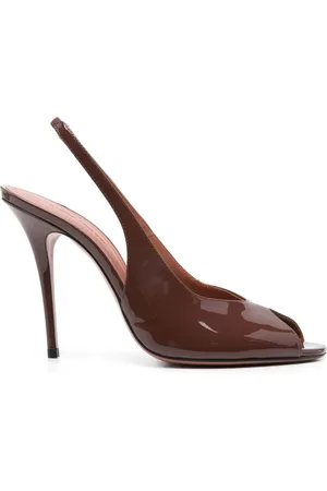 Amina Muaddi 110mm Kristina sandals