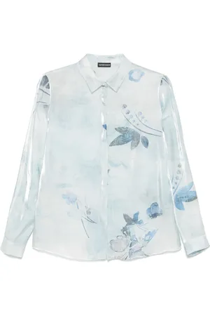 Emporio Armani Floral-print shirt