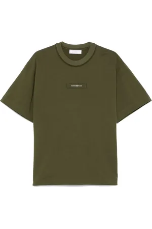 SOCIÉTÉ ANONYME Binary-embroidered T-shirt