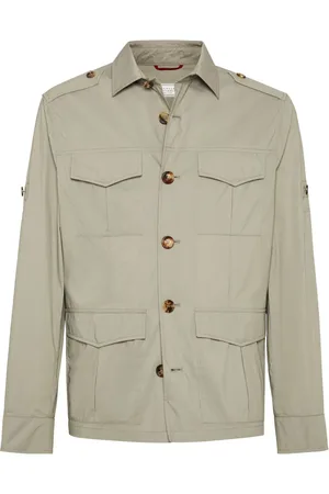 Brunello Cucinelli Water-resistant shirt jacket