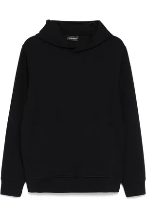 Emporio Armani Waffle-effect hoodie